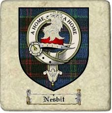 Nesbit Clan Badge Marble Tile