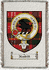 Nesbitt Clan Nesbitt Clan Badge Throw Blanket