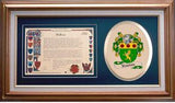 Newton Clan Crest History Framed Print