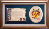 Nicolson Clan Crest History Framed Print