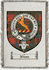 Niven Clan Macintosh Clan Badge Throw Blanket