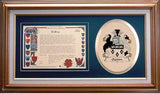 Ogston Clan Crest History Framed Print