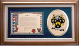 Orrock Clan Crest History Framed Print