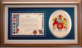 Paris Clan Crest History Framed Print