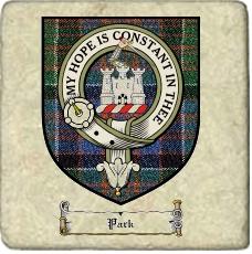 Park Clan Badge Marble Tile