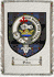 Paton Clan Badge Throw Blanket