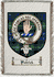 Patrick Clan Badge Throw Blanket
