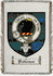 Patterson Clan Maclaren Clan Badge Throw Blanket
