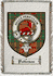 Patterson Clan Badge Throw Blanket