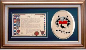 Paul Clan Crest History Framed Print