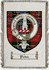 Peden Clan Maclean Clan Badge Throw Blanket
