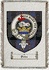 Peden Clan Badge Throw Blanket