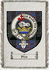 Philp Clan Badge Throw Blanket