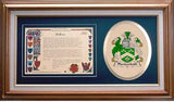 Plenderleith Clan Crest History Framed Print
