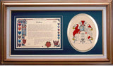 Pont Clan Crest History Framed Print