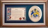 Ponton Clan Crest History Framed Print