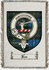 Rae Clan Badge Throw Blanket