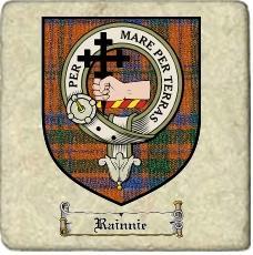Rainnie Clan Badge Marble Tile