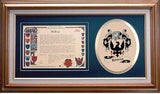 Ramsay Clan Crest History Framed Print