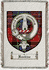 Rankine Clan Badge Throw Blanket