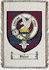 Rhind Clan Badge Throw Blanket