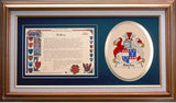 Ritchie Clan Crest History Framed Print