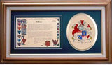 Ritchie Clan Crest History Framed Print