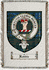 Robbie Clan Robertson Clan Badge Throw Blanket