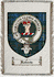 Roberts Clan Badge Throw Blanket