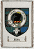 Robie Clan Badge Throw Blanket