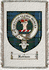 Robison Clan Robertson Clan Badge Throw Blanket
