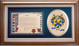 Rollo Clan Crest History Framed Print