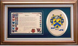 Rollo Clan Crest History Framed Print