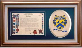 Rollo Clan Crest History Framed Print