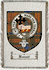 Ronald Clan Macdonnell Ofkeppoch Clan Badge Throw Blanket