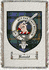 Ronald Clan Badge Throw Blanket