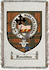 Ronaldson Clan Macdonnell Ofkeppoch Clan Badge Throw Blanket