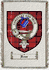 Ross Clan Rose Clan Badge Throw Blanket