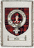 Ross Clan Badge Throw Blanket
