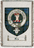 Roy Clan Robertson Clan Badge Throw Blanket