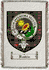 Ruskin Clan Badge Throw Blanket