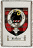 Ruthven Clan Badge Throw Blanket