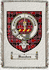 Sanders Clan Badge Throw Blanket