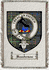Sanderson Clan Macdonnell Clan Badge Throw Blanket