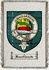 Sandilands Clan Badge Throw Blanket