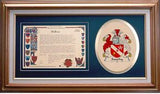 Sauchy Clan Crest History Framed Print