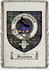 Saunders Clan Macdonnell Clan Badge Throw Blanket