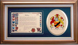 Seres Clan Crest History Framed Print