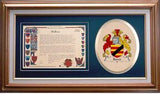 Seres Clan Crest History Framed Print