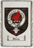 Sharp Clan Stuart Clan Badge Throw Blanket